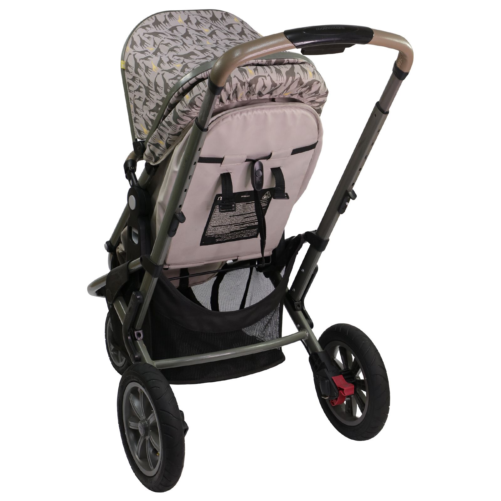 Mothercare Xpedior 3 Chassis Combi Unit Giraffe Grey Prams Pushchairs KidX Buy Sell Exchange